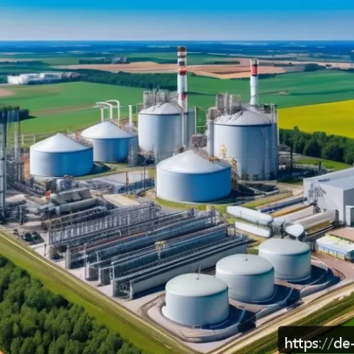 탄소 격리 식재 프로젝트의 경제적 성과 분석 - A modern industrial Carbon Capture and Storage (CCS) facility in Germany, featuring large-scale CO₂ ...